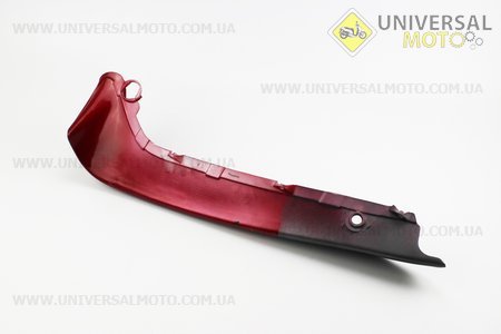 пластик - защиты ног правый, бордовий. Китай (Мопед Active / UM3202-V97)