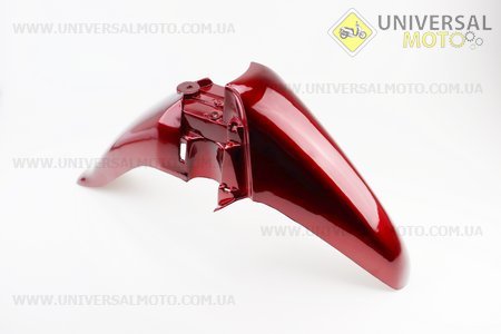 Пластик - ПОВНИЙ комплект - 17 деталей, бордовий. Китай (Запчастини на скутер Viper Active / UM3203-V45)