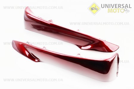 Пластик - ПОВНИЙ комплект - 17 деталей, бордовий. Китай (Запчастини на скутер Viper Active / UM3203-V45)