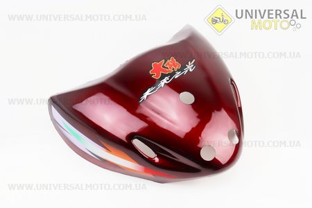 Пластик - ПОВНИЙ комплект - 17 деталей, бордовий. Китай (Запчастини на скутер Viper Active / UM3203-V45)