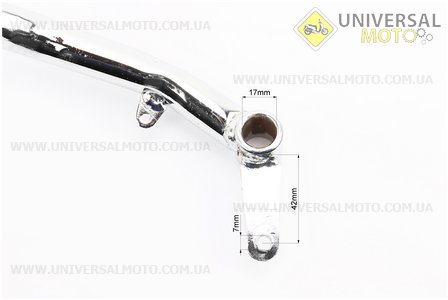 Педаль заднього гальма ACTIVE, тип.1 ("вухо" 42мм). Китай (Запчастини на скутер Viper Active / UM3203-V49)