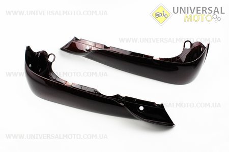 пластик - ПОВНИЙ комплект - 19 деталей, бордовий. Китай (Запчастини на скутер Viper Active / UM3203-V59)