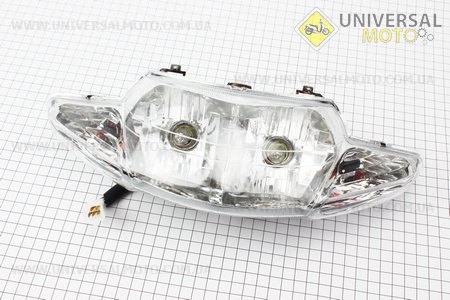 Фара передня у зборі New. Китай (Запчастини на скутер Viper Active / UM3203-V68)