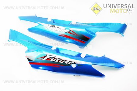 пластик - ПОВНИЙ комплект - 19 деталей, ГОЛУБИЙ. Китай (Запчастини на скутер Viper Active / UM3203-V72)