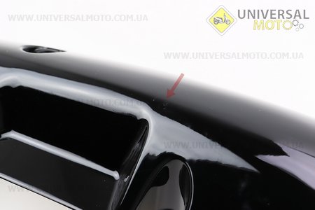 УЦІНКА ACTIVE пластик - бічний задній лівий, правий комплект 3шт, ЧОРНИЙ (подряпини, див. фото). Китай (Запчастини на скутер Viper Active / UM3203-V79)