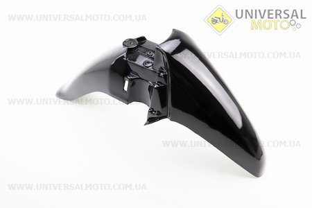 УЦІНКА пластик - ПОВНИЙ комплект - 17 деталей, чорний (невелика тріщина на голові). Китай (Запчастини на скутер Viper Active / UM3204-V05)