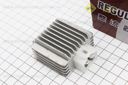 Реле-регулятор напруги (без дротів) ACTIVE. JIANXING (Запчастини на скутер Viper Active / UM3204-V06)