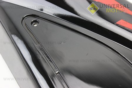 УЦІНКА ACTIVE пластик - бічний середній правий, ЧОРНИЙ (див. фото). Китай (Запчастини на скутер Viper Active / UM3204-V13)