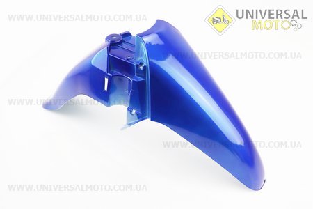 Пластик - крило переднє, ГОЛУБИЙ. Китай (Запчастини на скутер Viper Active / UM3204-V23)