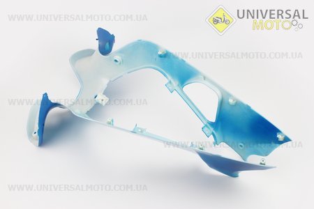 Пластик - передній середній (де замок запалюючи.) ГОЛУБИЙ. Китай (Запчастини на скутер Viper Active / UM3204-V25)