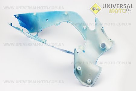 Пластик - передній середній (де замок запалюючи.) ГОЛУБИЙ. Китай (Запчастини на скутер Viper Active / UM3204-V25)