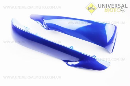 Пластик - захисту ніг правий + лівий комплект, ГОЛУБИЙ. Китай (Запчастини на скутер Viper Active / UM3204-V26)