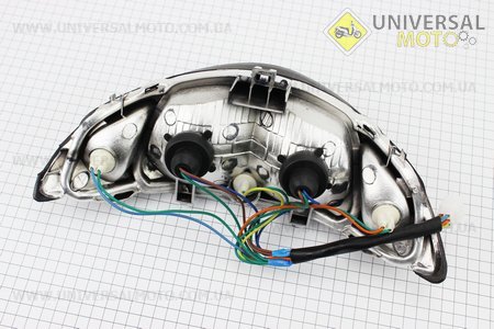 Фара передня у зборі (дві лампи). TATA (Запчастини на скутер Viper Active / UM3204-V36)