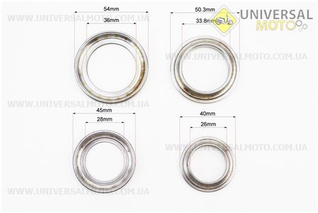 Підшипник керма комплект, тип 2. Китай (Запчастини на скутер Viper Active / UM3204-V52)