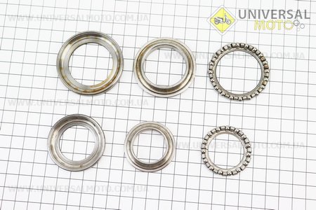 Підшипник керма комплект, тип 2. Китай (Запчастини на скутер Viper Active / UM3204-V52)