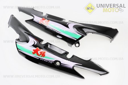 УЦІНКА ACTIVE пластик - ПОВНИЙ комплект - 17 деталей, чорний (див. фото 3дет.). Китай (Запчастини на скутер Viper Active / UM3204-V66)