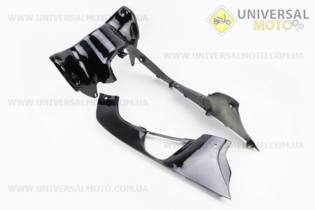 УЦІНКА ACTIVE пластик - ПОВНИЙ комплект - 17 деталей, чорний (див. фото 3дет.). Китай (Запчастини на скутер Viper Active / UM3204-V66)