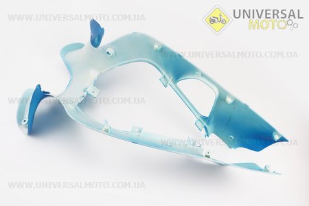 УЦІНКА пластик - передній середній (де замок запал.), БЛАКИТНИЙ (відламаний шматочок пластику). Китай (Запчастини на скутер Viper Active / UM3204-V73)