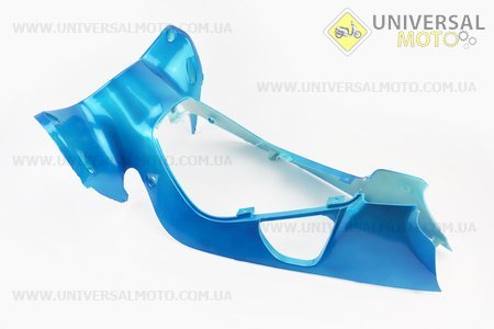 УЦІНКА пластик - передній середній (де замок запал.), БЛАКИТНИЙ (відламаний шматочок пластику). Китай (Запчастини на скутер Viper Active / UM3204-V73)
