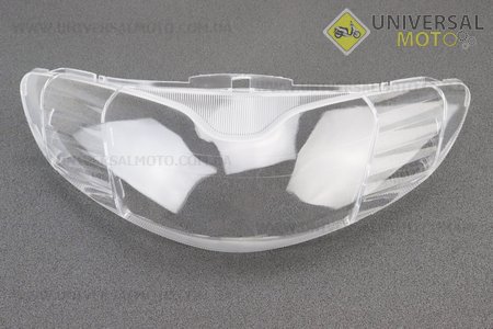 УЦІНКА ACTIVE Скло фари передньої (незначні сколи, відламані місцями внутрішні перегородки, див. фото). Китай (Запчастини на скутер Viper Active / UM3204-V89)