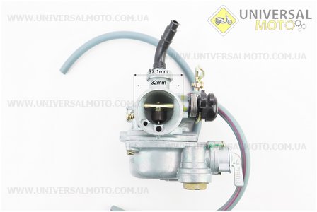 Карбюратор ACTIVE 110cм3, (якісна копія) (без упаковки). KEIHIN (Запчастини на скутер Viper Active / UM3204-V95)