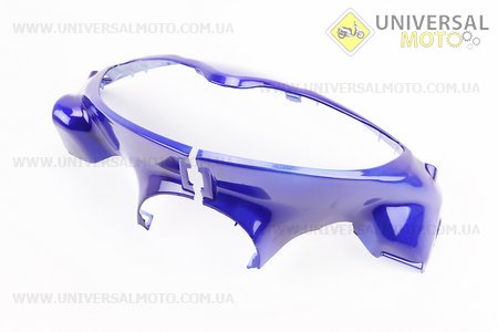УЦІНКА ACTIVE пластик - керма передній "голова", СИНІЙ (тріщина в нижній частині, відламане кріплення, див. фото). Китай (Запчастини на скутер Viper Active / UM3205-V00)
