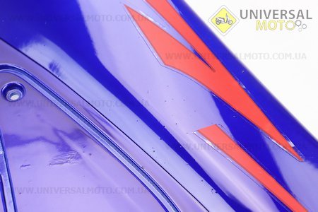 Пластик - бічний середній лівий, правий комплект 2шт, синій (можливі незначні дефекти фарбування). Китай (Запчастини на скутер Viper Active / UM3205-V04)