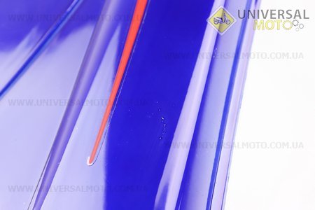 УЦІНКА ACTIVE пластик - бічний середній лівий, правий комплект 2шт, СИНІЙ ((незначні дефекти фарбування). Китай (Запчастини на скутер Viper Active / UM3205-V05)