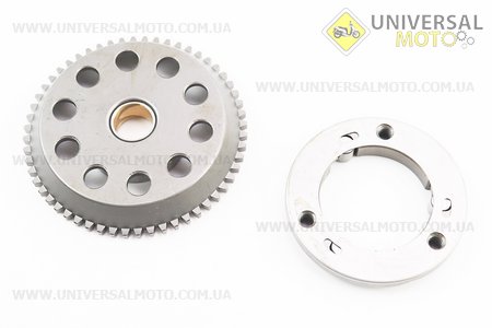 Бендикс (обгінна муфта) стартера СВ-125см.куб.. Китай (Запчастини на мотоцикл з двигуном CB / UM3210-V03)