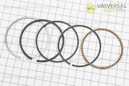 Кільця поршневої СВ125см.куб. 56,5 мм STD (товщина - 1,2 мм). Китай (Запчастини на мотоцикл з двигуном CB / UM3210-V29)
