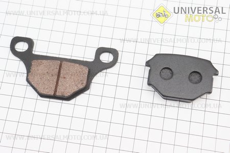 Гальмівні колодки (дискові) Viper 125J; V150A / Suzuki GS-125; GX-125; SJ-125 / Wuyang Wy-125 / Branson BM-125 / KEEWAY Speed125 / 150 / TGB Scooter- R50 X комплект 2шт. Китай (Запчастини на мотоцикл Viper 125-150J / UM3210-V90)