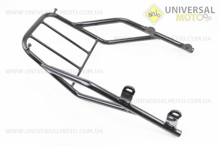 Багажник задній метал, ЧОРНИЙ (присутні невеликі потертості). Китай (Запчастини на мотоцикл Viper 125-150J / UM3211-V22)