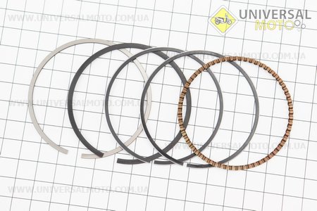 Кільця поршневі СВ200см.куб. 63,5мм STD (товщина - 1мм). Китай (Запчастини на мотоцикл з двигуном CB / UM3211-V66)