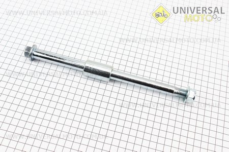Вісь колеса заднього d15мм; L260мм + втулка, гайка. Китай (Запчастини на мотоцикл Viper 125-150J / UM3211-V68)