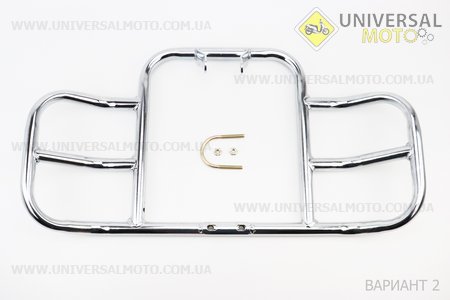 Дуга захисна "ХРОМ" з кріпленням комплект. Китай (Запчастини на мотоцикл Viper 125-150J / UM3211-V78)