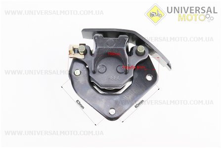 Гальмівний супорт комплект 125J. Китай (Запчастини на мотоцикл Viper 125-150J / UM3212-V25)