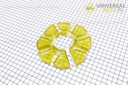 Демпферная резинка заднего колеса (комплект 4 штуки ) "силикон" (качественные). Китай (Мотоциклы CB125-250 / UM3212-V92)