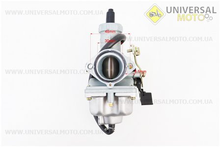 Карбюратор СВ/CG-200 (d=30), дросель під трос. Китай (Запчастини на мотоцикл з двигуном CB / UM3213-V07)