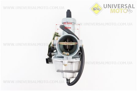 Карбюратор СВ/CG-200 (d=30), дросель під трос. Китай (Запчастини на мотоцикл з двигуном CB / UM3213-V07)