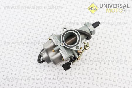 Карбюратор СВ/CG-200 (d=30), дросель під трос. Китай (Запчастини на мотоцикл з двигуном CB / UM3213-V07)