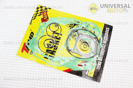 Прокладки двигуна CB-150см.куб.-62мм, комплект 17 деталей. TMMP (Запчастини на мотоцикл з двигуном CB / UM3213-V86)