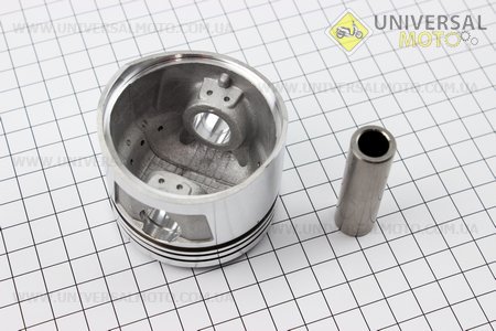 Поршневий комплект (поршень, кільця, палець) CB/CG150см.куб. 62мм STD (висота 49мм, палець 15мм). TATA (Запчастини на мотоцикл з двигуном CB / UM3213-V92)