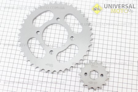 Звезды комплект ZS125J-428H-41T + 15T. TMMP (Мотоциклы CB125-250 / UM3214-V22)
