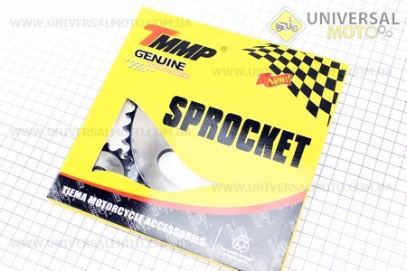 Зірки комплект ZS125J-428H-41T + 15T "гартована". TMMP (Запчастини на мотоцикл Viper 125-150J / UM3214-V26)