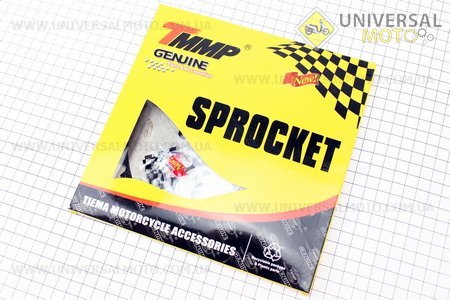 Зірки комплект ZS125J-428H-46T + 15T "гартована". TMMP (Запчастини на мотоцикл Viper 125-150J / UM3214-V28)