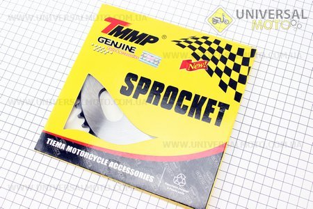 Зірка задня JD125 - 428-43Т - d=58; 4 отвори*78мм "гартована". TMMP (Запчастини на мотоцикл Viper 125-150J / UM3214-V34)