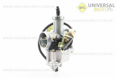 Карбюратор СВ/CG-200 (d=30), дросель під трос, з прискорювальним насосом, (якісна копія). KEIHIN (Запчастини на мотоцикл з двигуном CB / UM3214-V94)