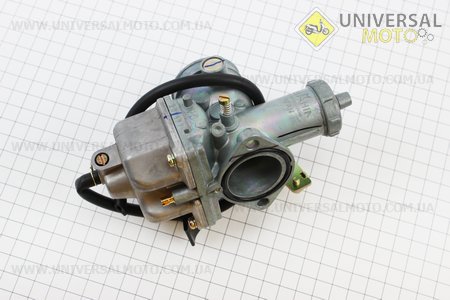 Карбюратор СВ / CG-200 (d = 30), дросель під трос, (якісна копія). KEIHIN (Запчастини на мотоцикл з двигуном CB / UM3217-V25)