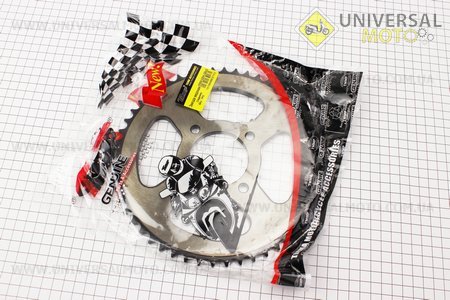 Зірка задня JD125 - 428-52Т - d=58; 4 отвори*78мм "гартована". TMMP (Запчастини на мотоцикл Viper 125-150J / UM3217-V55)