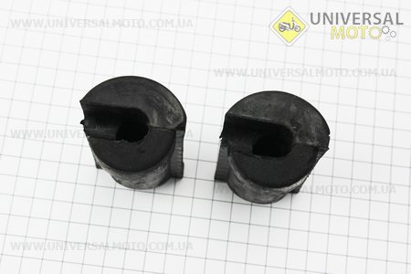 Гумка підніжки комплект 2шт, чорний. Китай (Запчастини на мотоцикл Viper 125-150J / UM3217-V61)